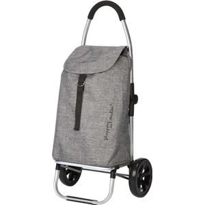 Playmarket Go Two Compact Boodschappentrolley textured Trolley