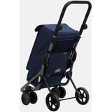 Playmarket Boodschappenwagen / Boodschappentrolley - Inklapbaar - Go Up Premium - Blauw