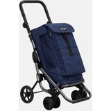 Playmarket Boodschappenwagen / Boodschappentrolley - Inklapbaar - Go Up Premium - Blauw