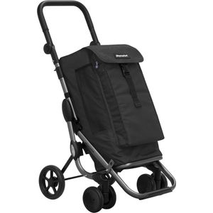 Playmarket Boodschappenwagen / Boodschappentrolley - Go Up Premium - Zwart