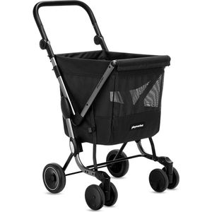 Playmarket - We Go Premium- Boodschappentrolley - Inklapbaar-Zwart