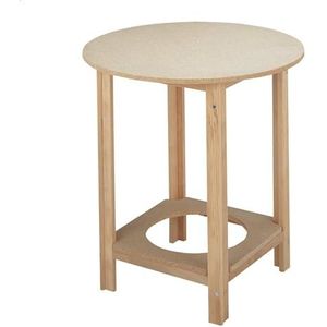 Aranaz - Tafelblad rond beuken, 70 x 75 cm