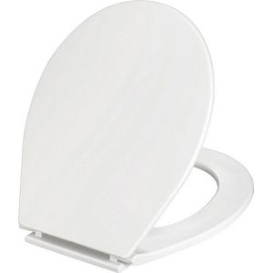 Edm - WC-bril - Wit - Kunststof