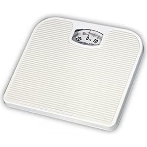 EDM - 07617 - Personenweegschaal - Wit - Mechanisch - Maximaal 130 kg