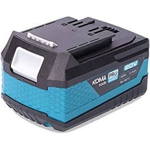 Koma Tools - 20V 4.0Ah Li-Ion Accu - Laadindicatie - Oplaadtijd 60 Min