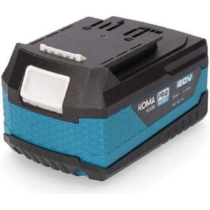 Koma Tools - Pro Series - Heroplaadbare Lithium Batterij - Blauw/Zwart