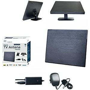 EDM - 52023 - TV-antenne - Zwart - Design Series UHF Binnenkant