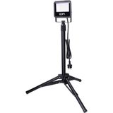 LED - Bouwlamp - 30W - 6400K - IP65 - Tripod Statief