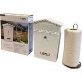 EDM - Brievenbus - Staal - Wit - Met 2 Sleutels