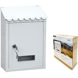 EDM - Standard - Brievenbus - Grijs - Hoogwaardig Materiaal