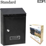 EDM - Standard Brievenbus - Zwart - Hoogwaardige Materialen