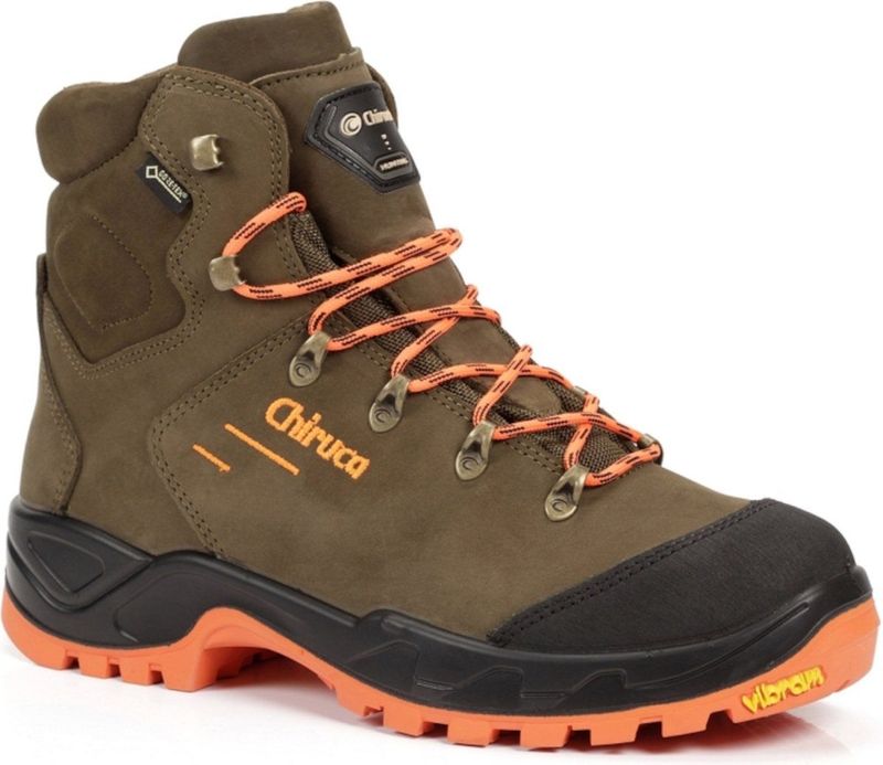 Chiruca Game Force Hi-Vis Wandelschoenen - Bruin - Gore-Tex - Vibram Zool