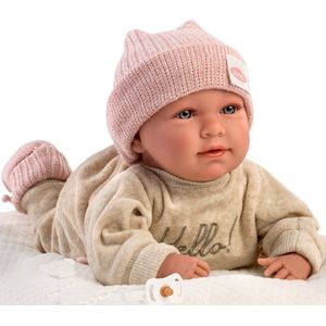 Llorens - Mimi Hielo - Babypop - 42cm - Roze - Interactief