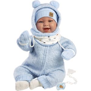 Llorens soft body Babypop Talo Sonrisas met geluid 44 cm