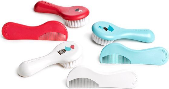 Set of combs/brushes Suavinex Hygge Baby Cepillo Rosa Pink 2 Units (2 Pieces)