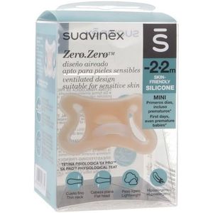 SUAVINEX - Mini Zer0.Zer0 - Fopspeen - Orthodontisch - Hypoallergeen