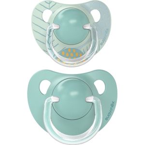 Suavinex Dreams Flat Duo Blue 18m+ 2 stuks Silicone Fopspenen SXSDA3083263