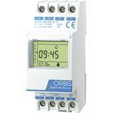 ORBIS Zeitschalttechnik DATA MICRO-2 + 230 V DIN-rail schakelklok Digitaal 250 V/AC