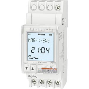 Suevia DigiLog DIN-rail Schakelklok Digitaal 230 V/AC