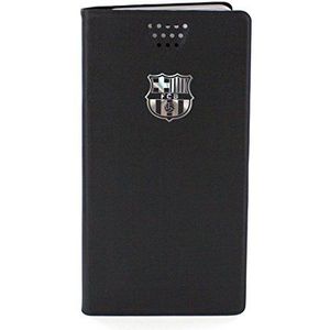 FC Barcelona BRFM064 klaphoes, draaibaar, met houder voor 4 inch telefoon, zwart