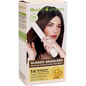 Braziliaanse straightening behandeling formaldehydevrij, 14 weken lang glad haar