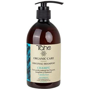 Tahe - Organic Care Original Shampoo voor fijn en droog haar met natuurlijke olie, gember en panthenol, 500 ml
