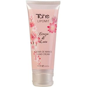 Tahe Lipomit handcrème kersenboom en lotus, met UV-bescherming, 75 mm