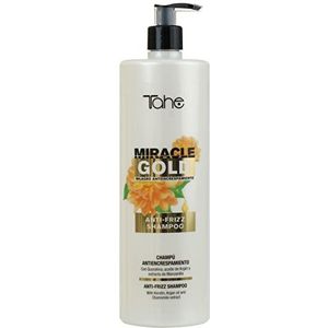Tahe Miracle Gold Anti-kroes shampoo met keratine, arganolie en kamille-extract, anti-kroes (1000 ml)