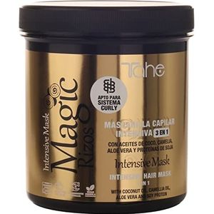 Tahe Magic Rizos 3-in-1 intensief haarmasker, ideaal voor krullend of golvend haar, 700 ml