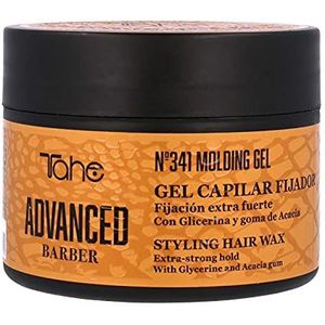 Tahe Advanced Barber Extra sterke fixerende haargel nr. 341 Molding gel, ideaal voor beeldhouwen, 300 ml