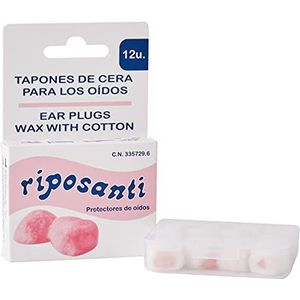 Riposanti oordopjes van wax | 12 stuks