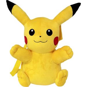 Pokemon - Pikachu Rugzak Knuffel (35cm)