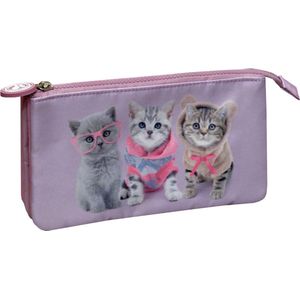 Studio Pets Etui Kittens - 22 x 12 x 6 cm - Polyester