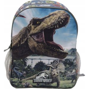 Jurassic World - Rugzak - 41cm - Dinosaurus - vanaf 5 jaar - 2 vakken Basic - Dino