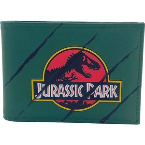 Jurassic World- portemonnee, portemonnee, kaarthouder, unisex, accessoires, groene kleur, officieel product (CyP-merken)