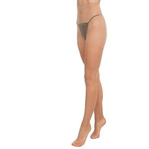 Anaissa - Panty Lycra Summer C/onzichtbare teenpartij 2-pack bronskleurig M