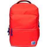 Oxford B-Out Uniseks schoolrugzak, 30 l, 42 cm, gevoerde laptoptas, koeltas, gerecycled polyester, RPET, rood, Rood, 42x30x15cm, Casual