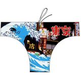 Turbo - Tokyo - Zwemslip - Veelkleurig - 5XL - Duurzame Stof - Voor Waterpolo