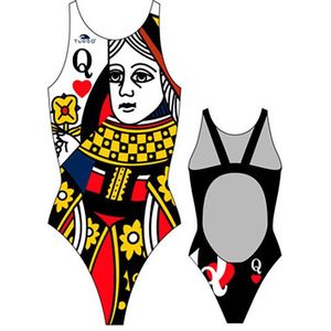 Turbo Queen Of Hearts Zwemkleding Veelkleurig M Vrouw