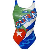 Turbo - Cuba Palmera - Badpak - Meisjes - Kleurig - Chloorbestendig