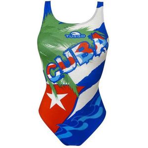 Turbo - Cuba Palmera - Badpak - Meisjes - Kleurig - Chloorbestendig