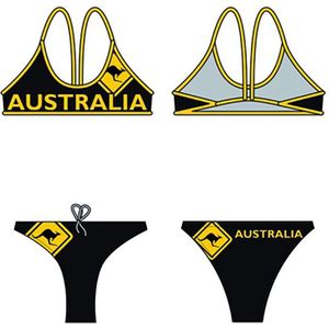 Turbo Australia - Kangaroo Bikini - Zwart - Jongen