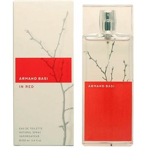 Armand Basi In Red - 100 ml - eau de toilette spray - damesparfum