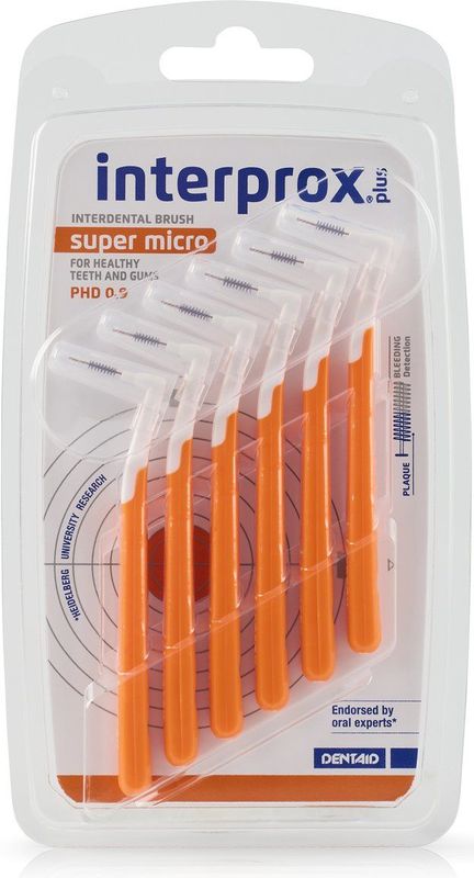 Interprox Plus Super Micro Flosdraad - 2 mm - 6 stuks