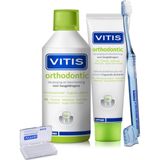 Vitis - Orthodontic Access Kit - Tandenborstel en Tandpasta - Voor Beugeldragers