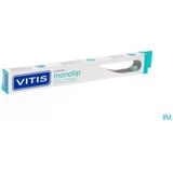 VITIS - Monotip - Tandenborstel - Geschikt voor grotere ruimten tussen tanden - Zachte Tynex borstelharen