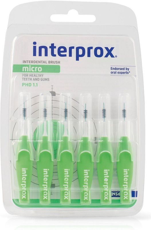 Interprox premium micro 2,4mm groen ~ 6 st