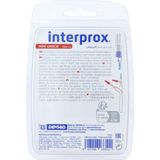 Interprox Premium Mini Conical 2-4mm rood - 6 stuks