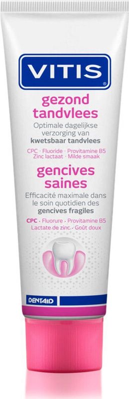 Vitis tandpasta gezond tandvl 75 ml