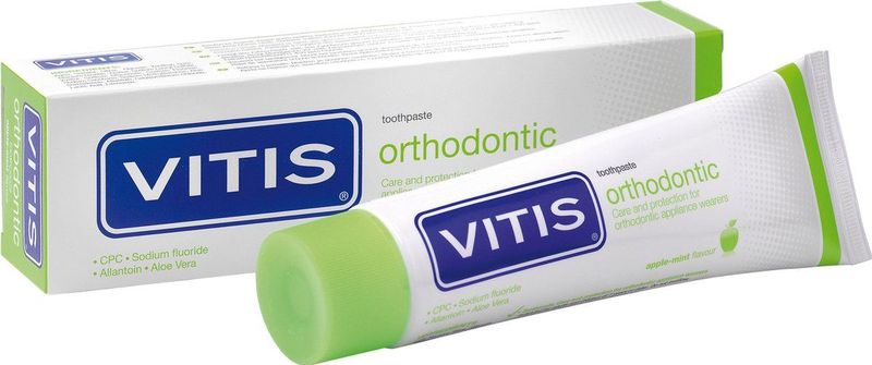 Vitis Orthodontic - Tandpasta - 75ml